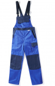 Arbeits-Latzhose New Pionier COLOR WAVE blau/marine