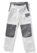 Maler Bundhose NEW PIONIER COLOR WAVE weiss/grau